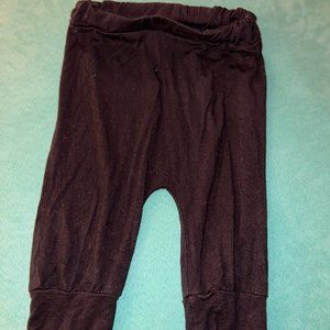 Kate Quinn Black Harem Pants . 18 to 24 months